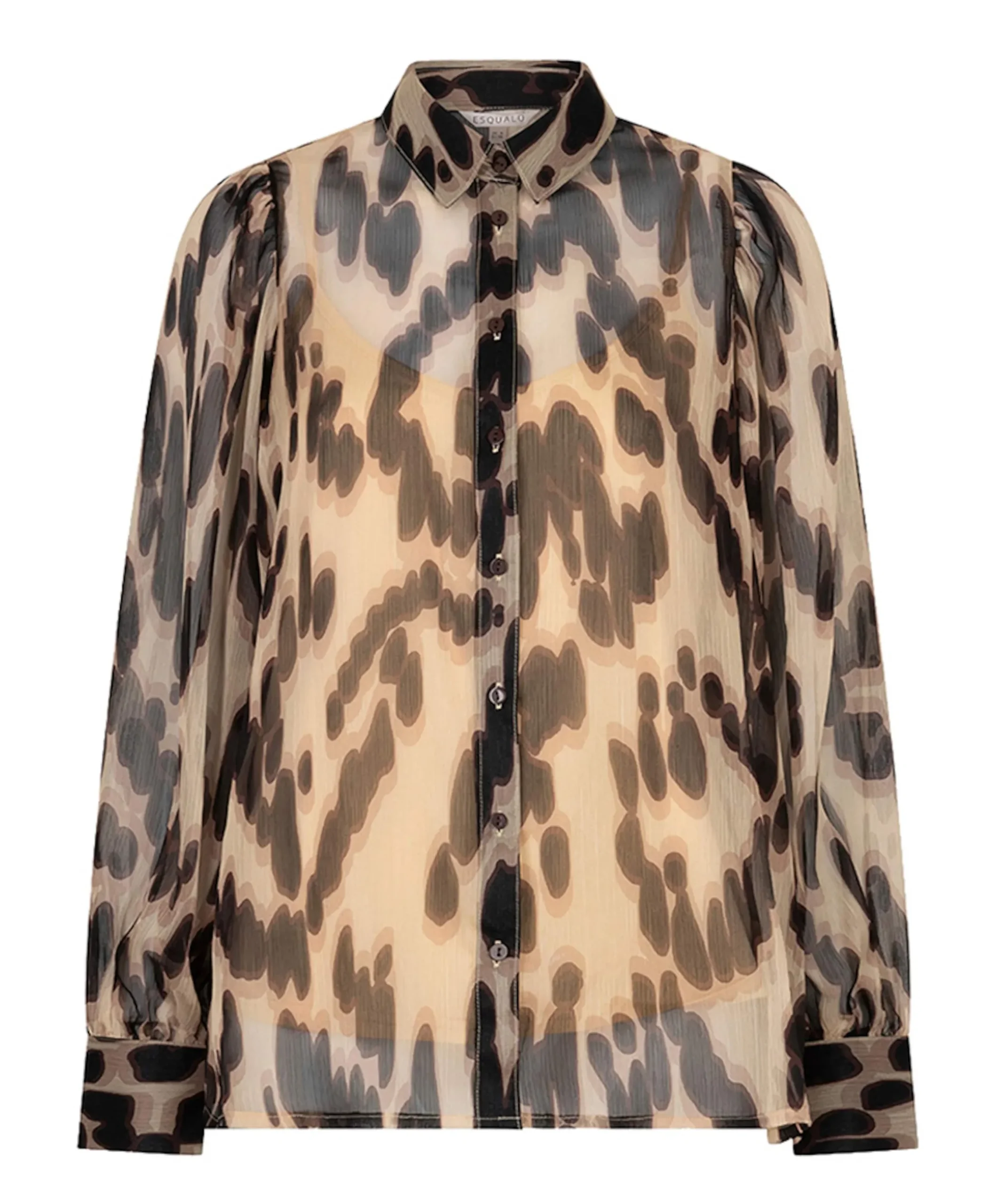 Dames blouse beige