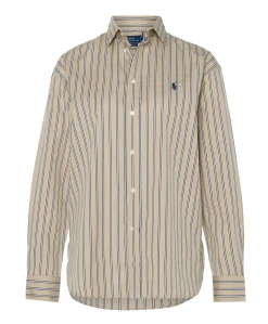 Dames blouse beige