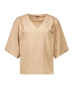 Dames blouse beige