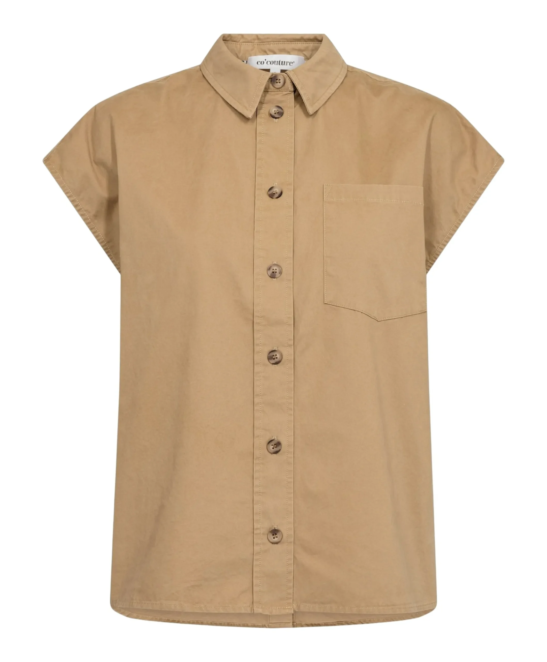 Dames blouse beige