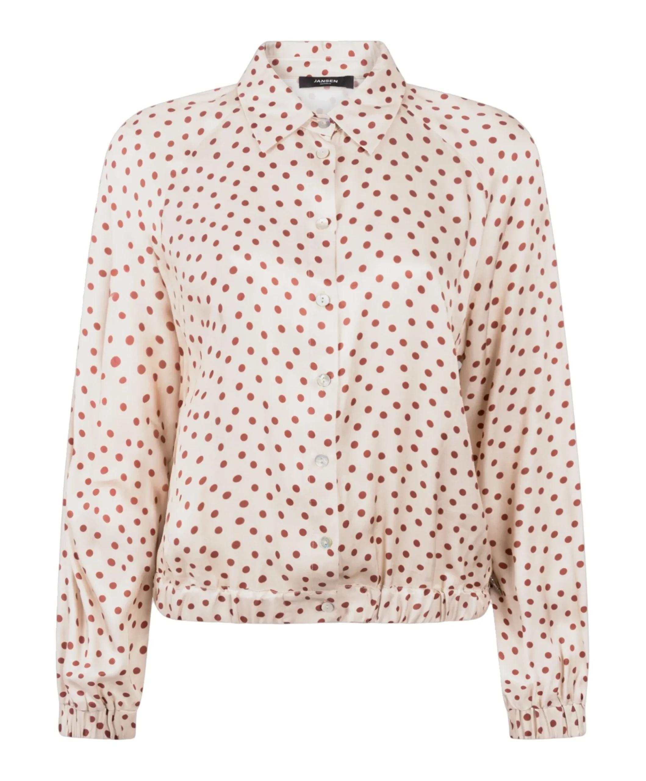 Dames blouse beige