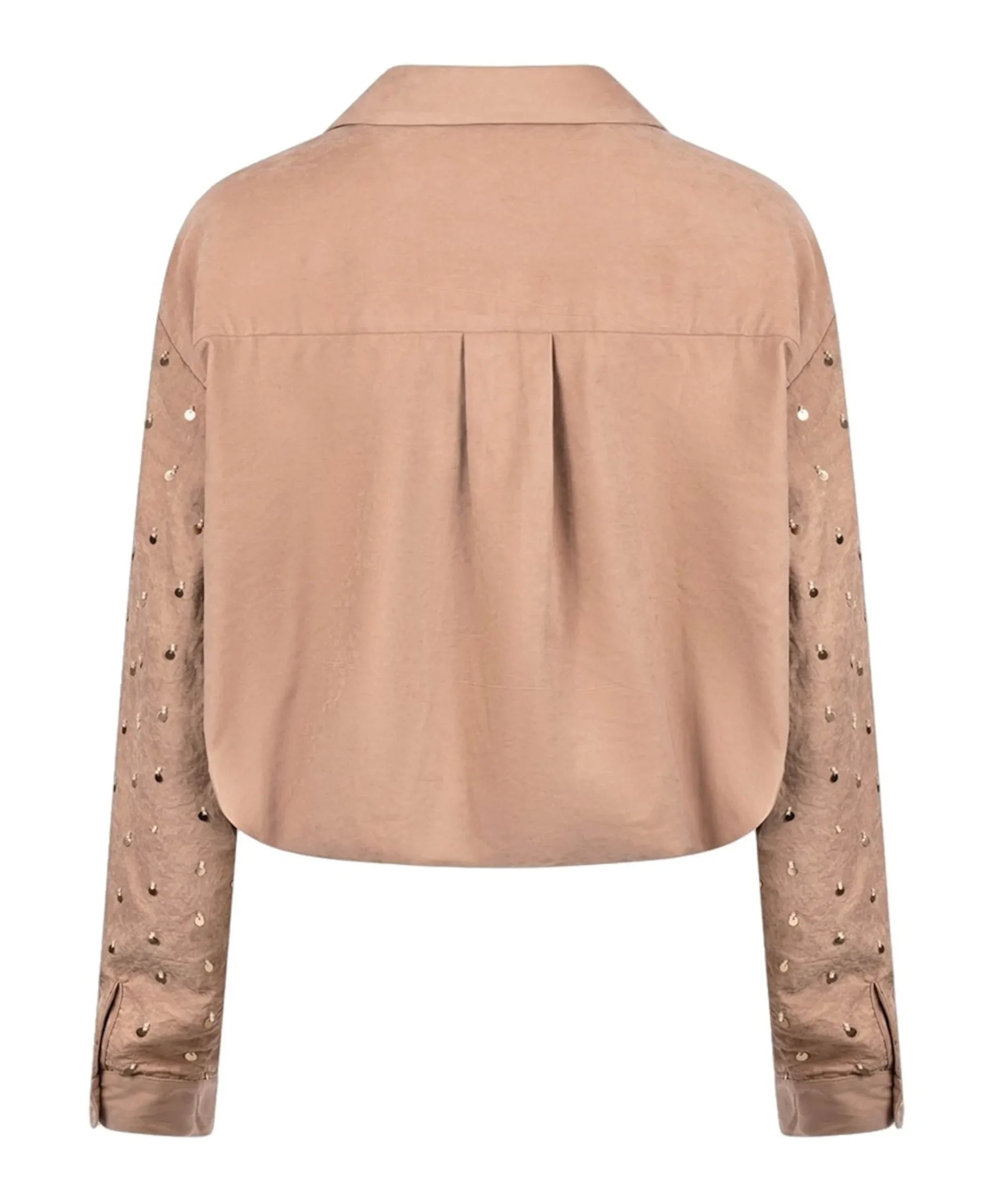 Dames blouse beige