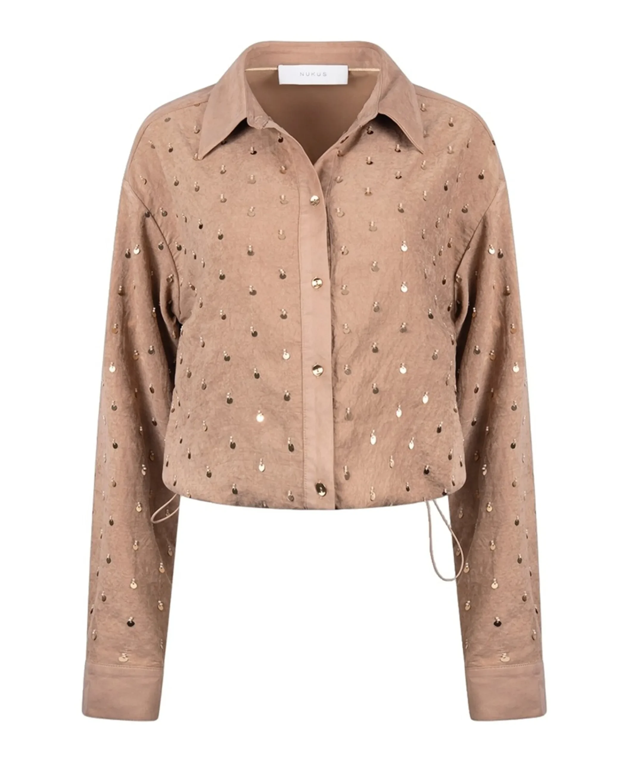 Dames blouse beige