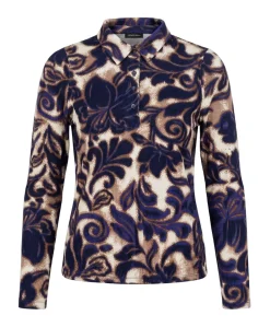 Dames blouse beige