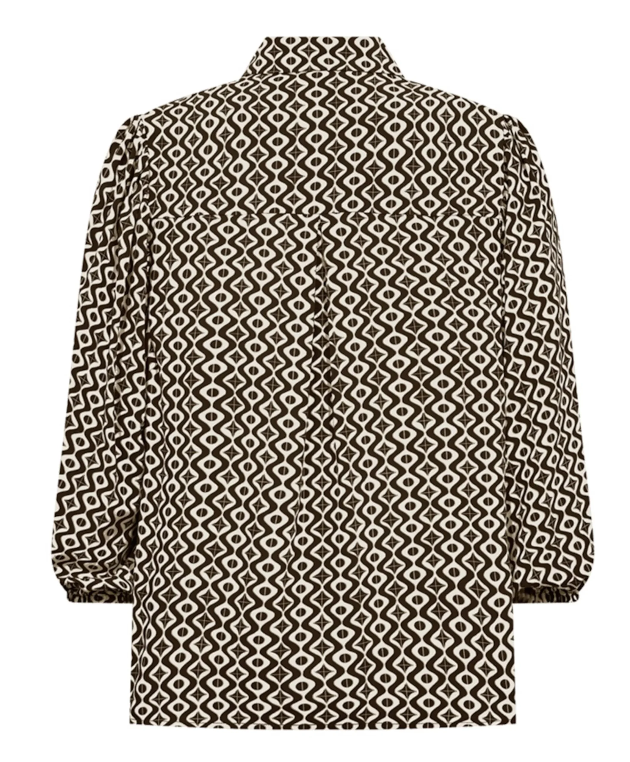 Dames blouse beige