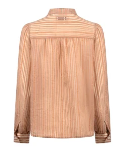 Dames blouse beige
