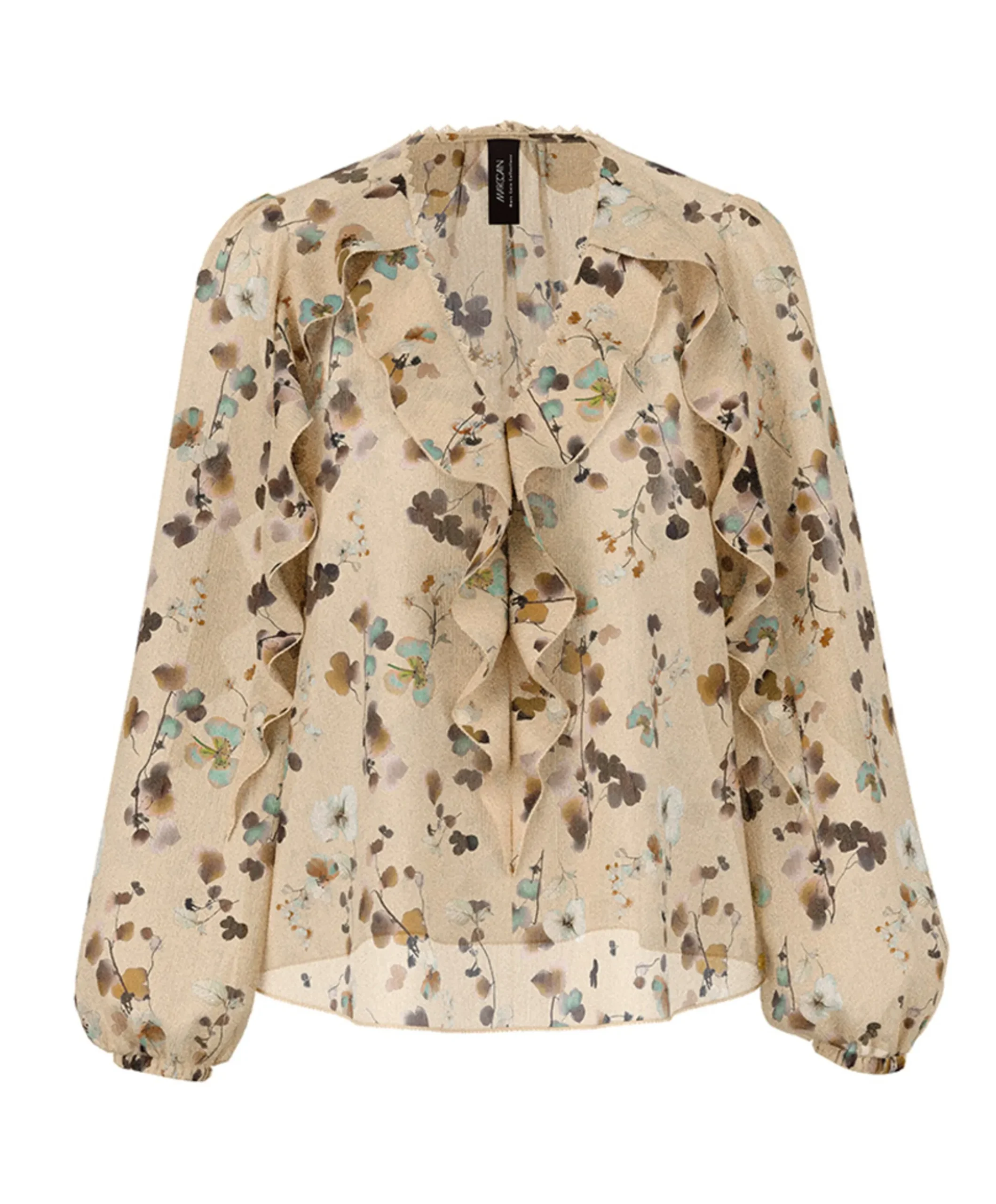 Dames blouse beige