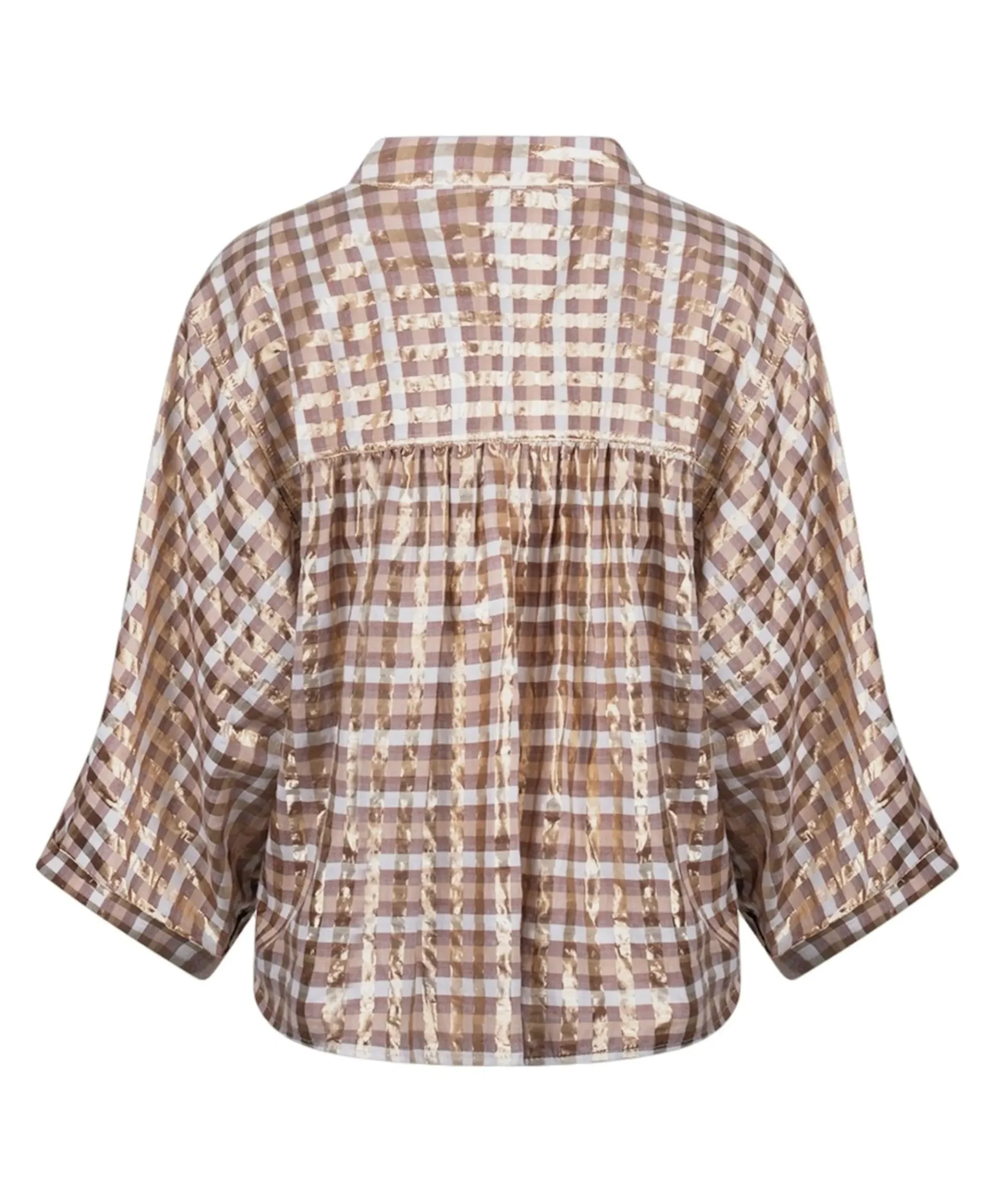 Dames blouse beige