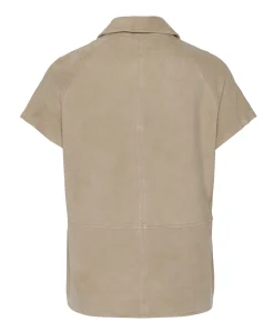 Dames blouse beige
