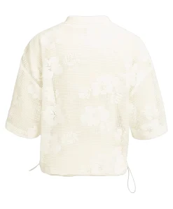 Dames blouse beige