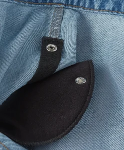 Dames blouse blauw