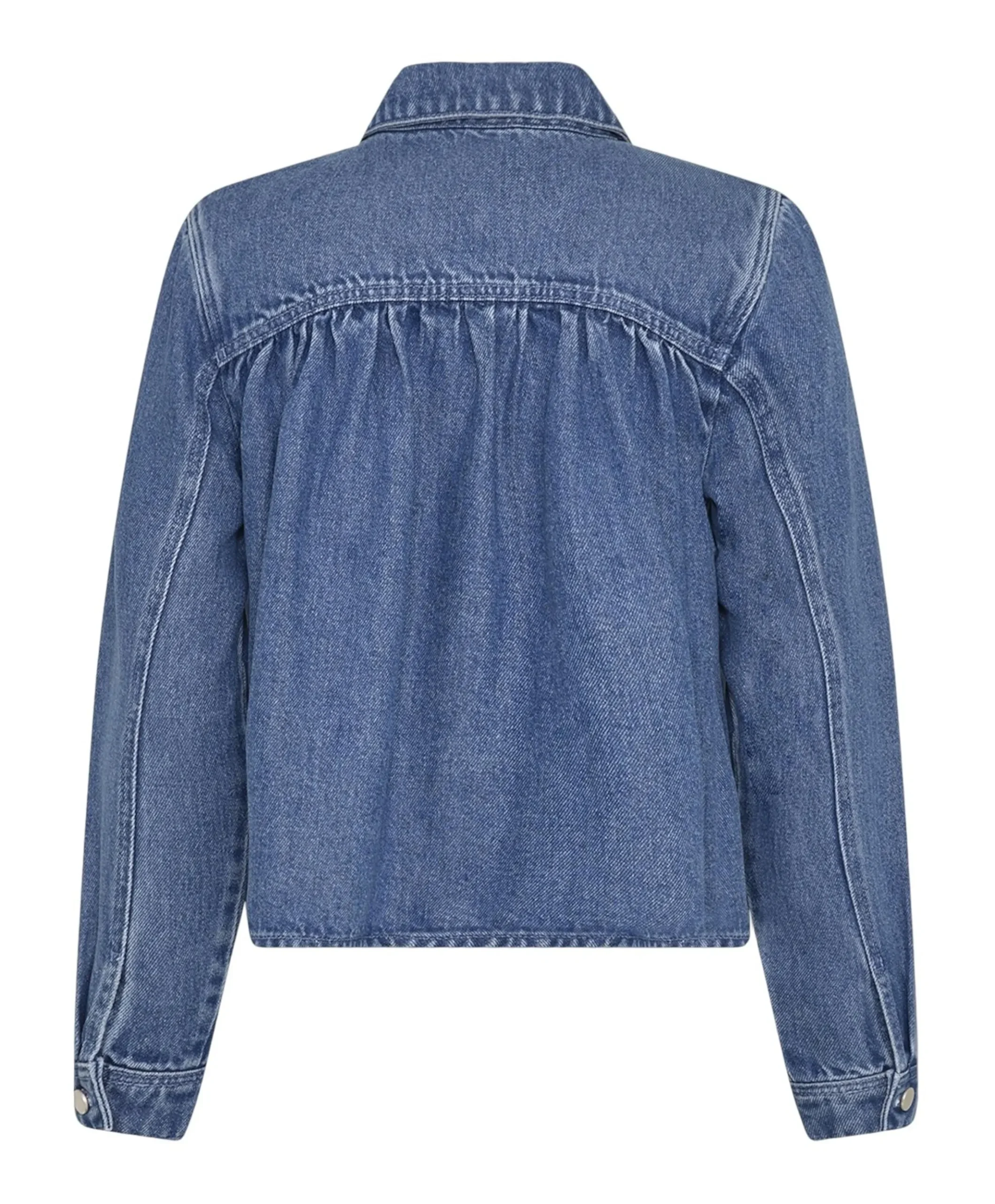 Dames blouse blauw