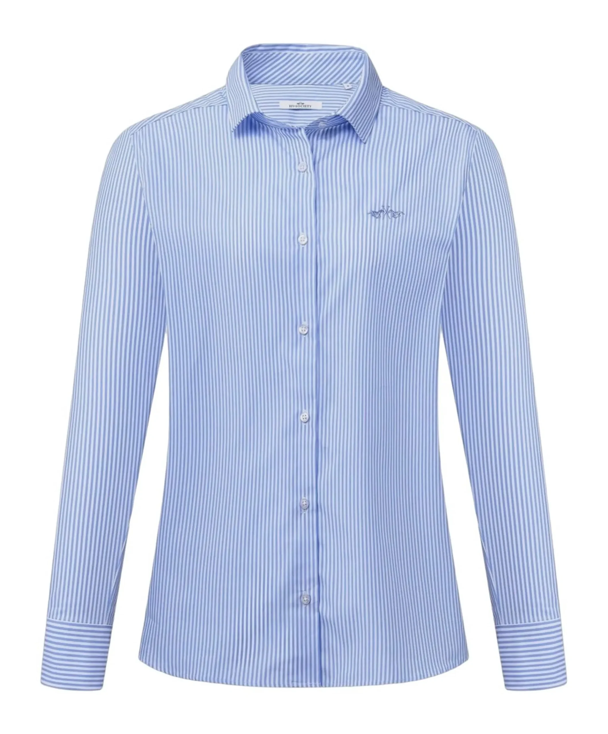 Dames blouse blauw