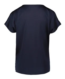 Dames blouse blauw
