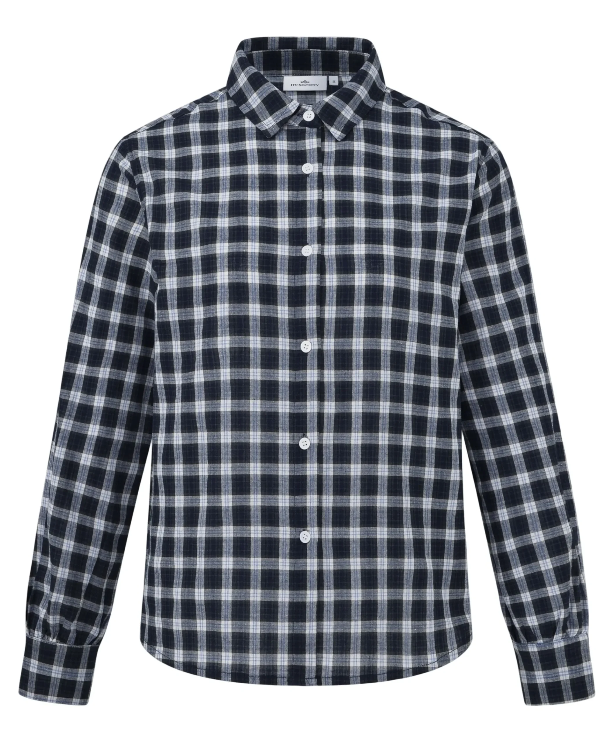 Dames blouse blauw