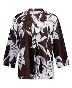 Dames blouse blauw