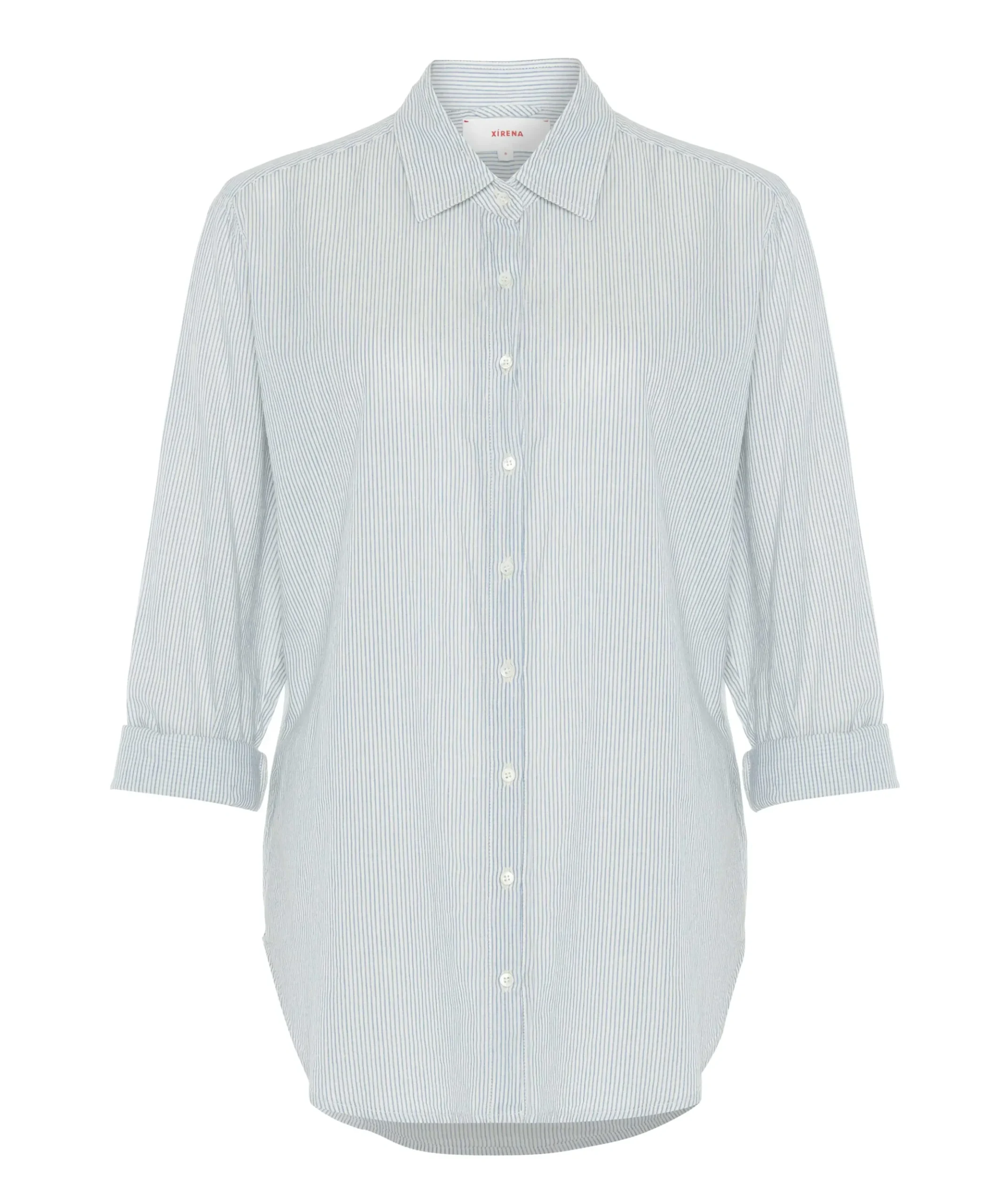 Dames blouse blauw