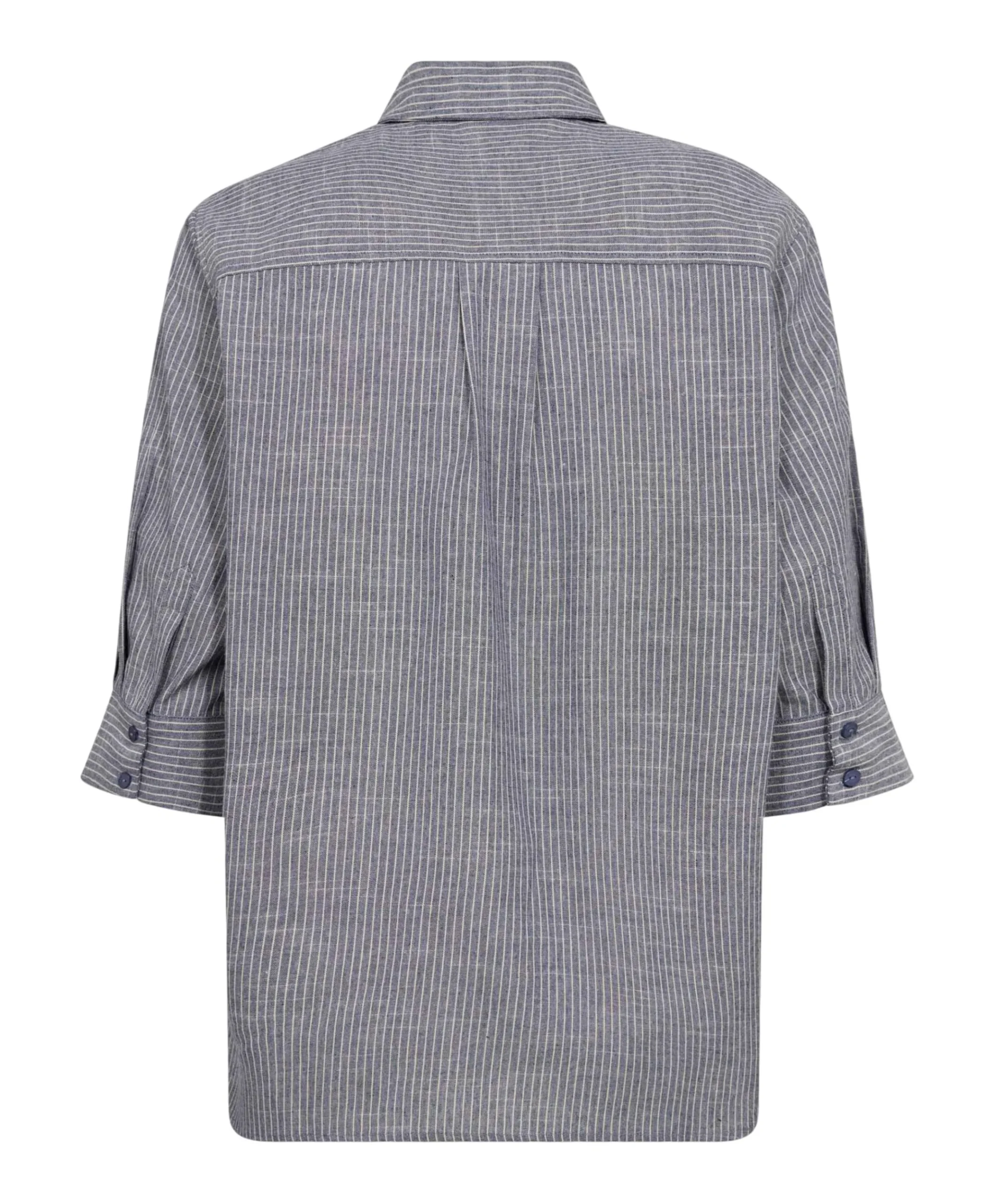 Dames blouse blauw