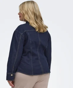 Dames blouse blauw