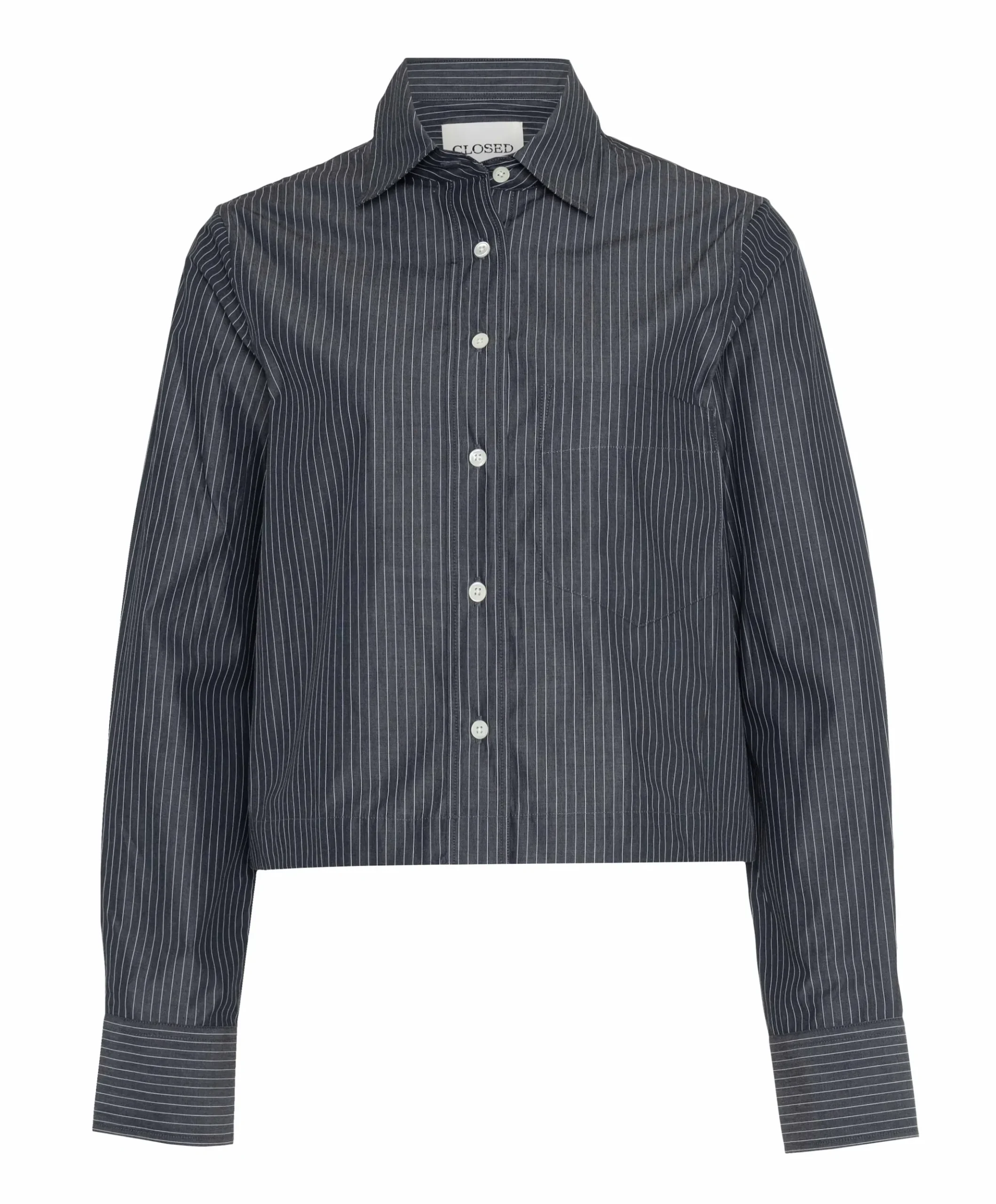 Dames blouse blauw