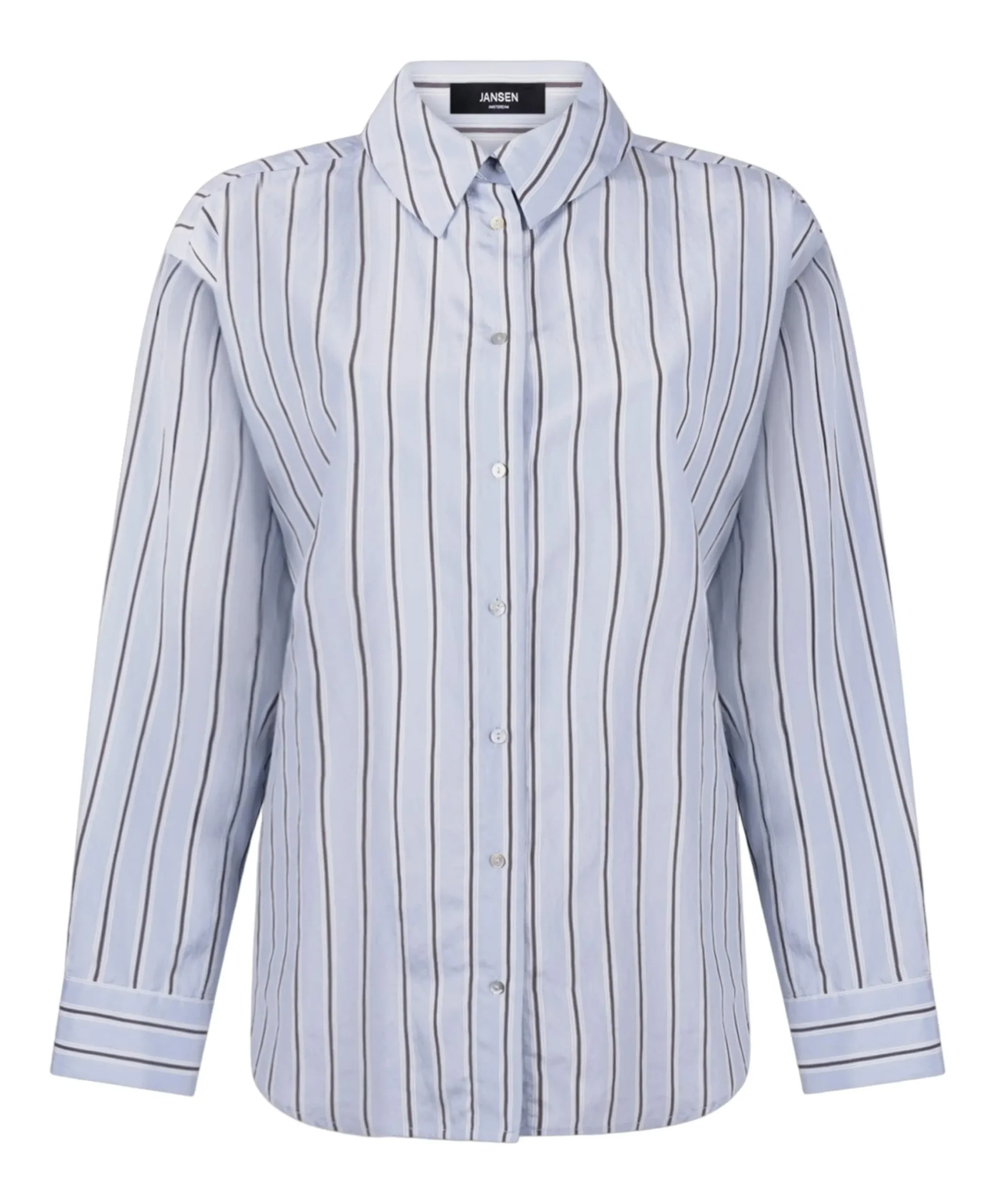 Dames blouse blauw