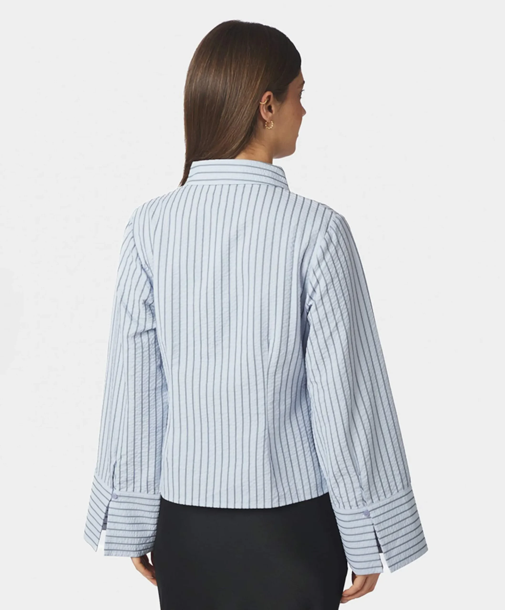 Dames blouse blauw