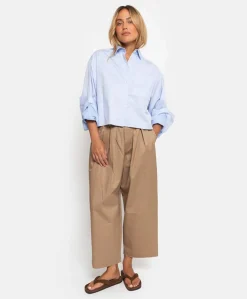 Dames blouse blauw