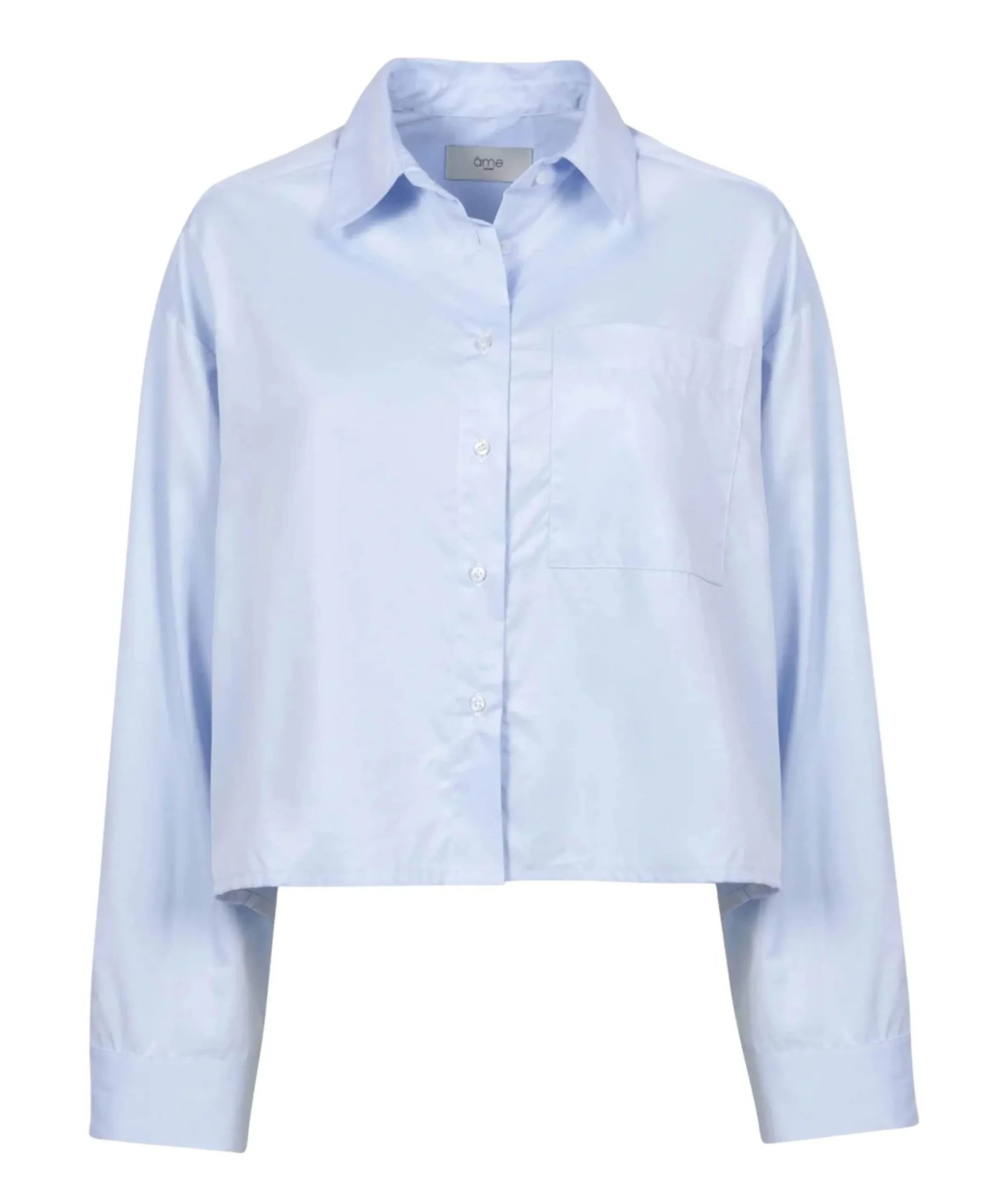 Dames blouse blauw