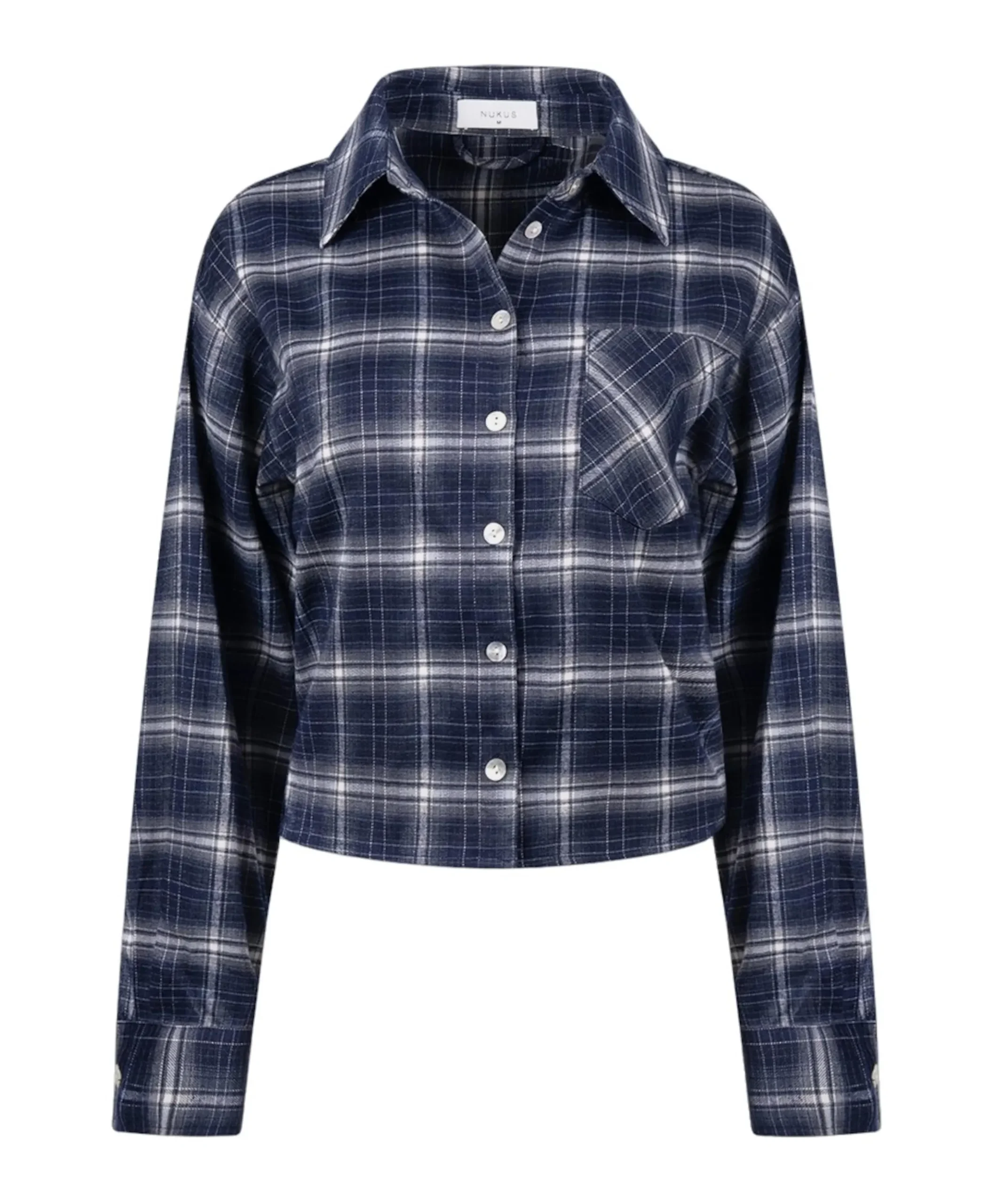 Dames blouse blauw