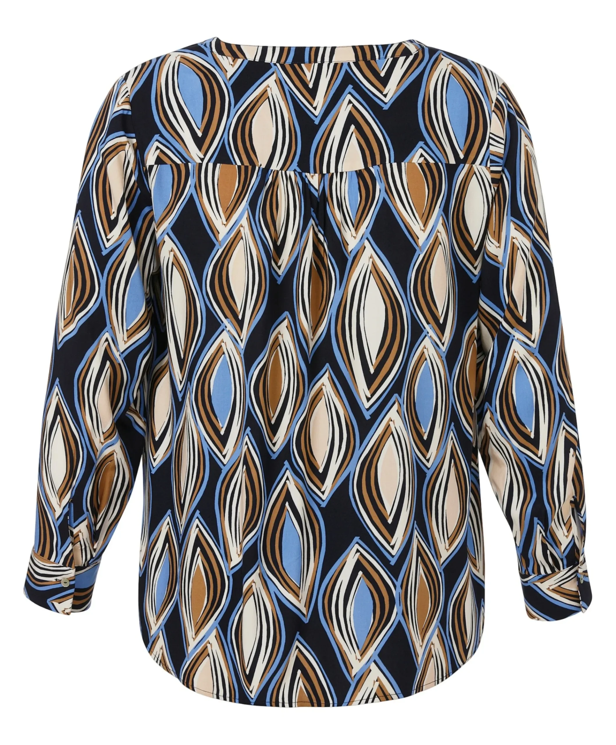 Dames blouse blauw