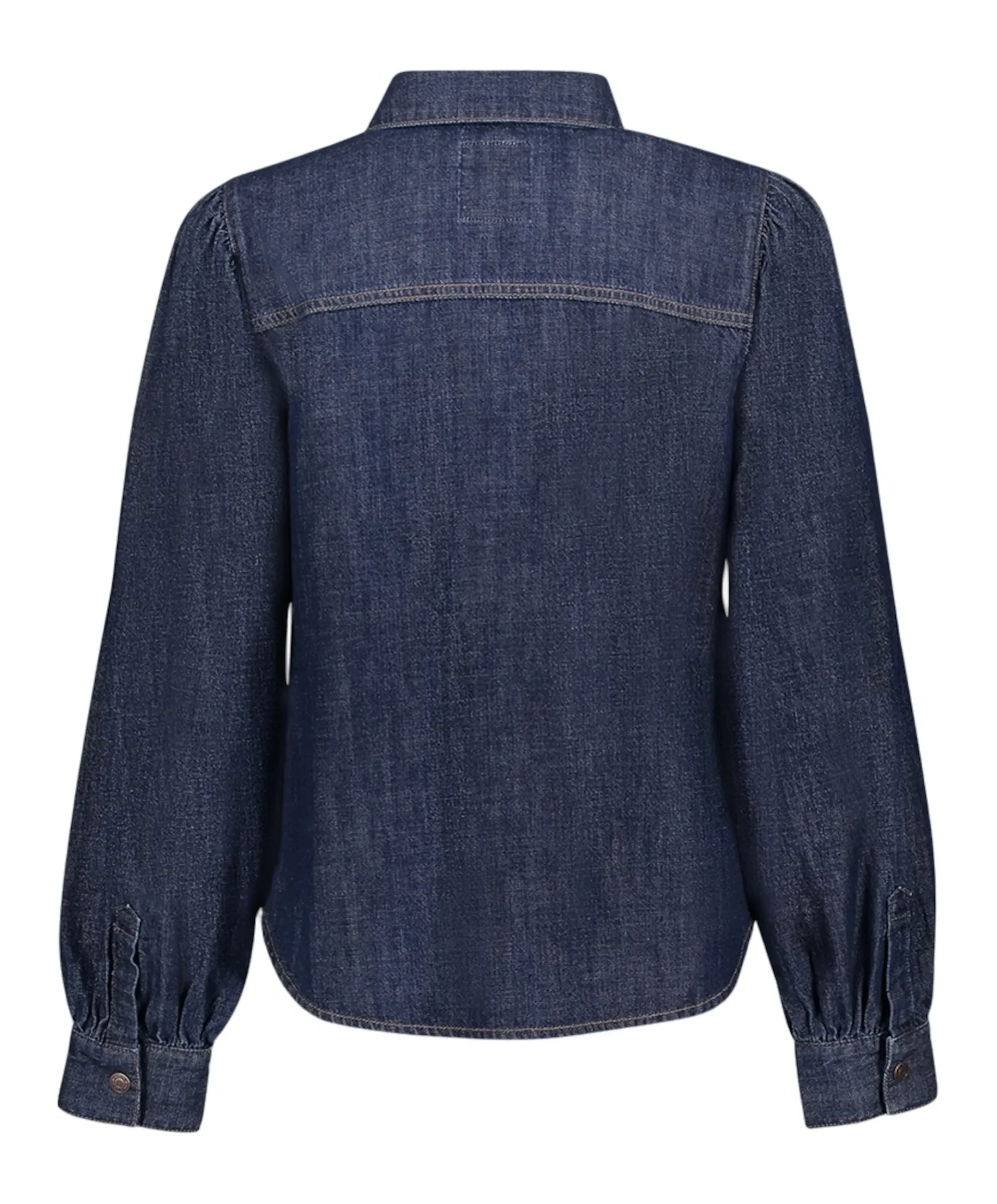 Dames blouse blauw