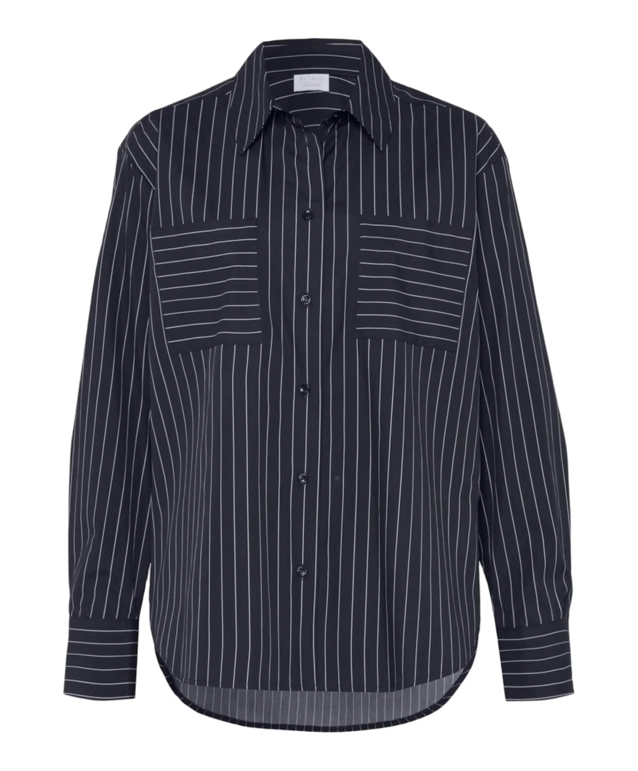 Dames blouse blauw
