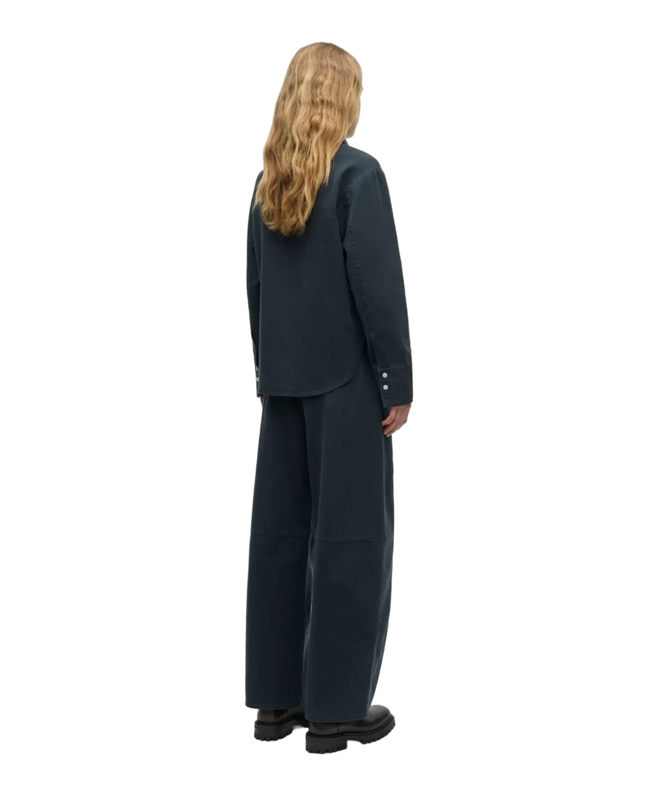 Dames blouse blauw