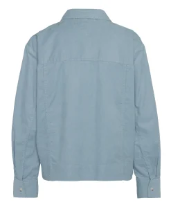 Dames blouse blauw