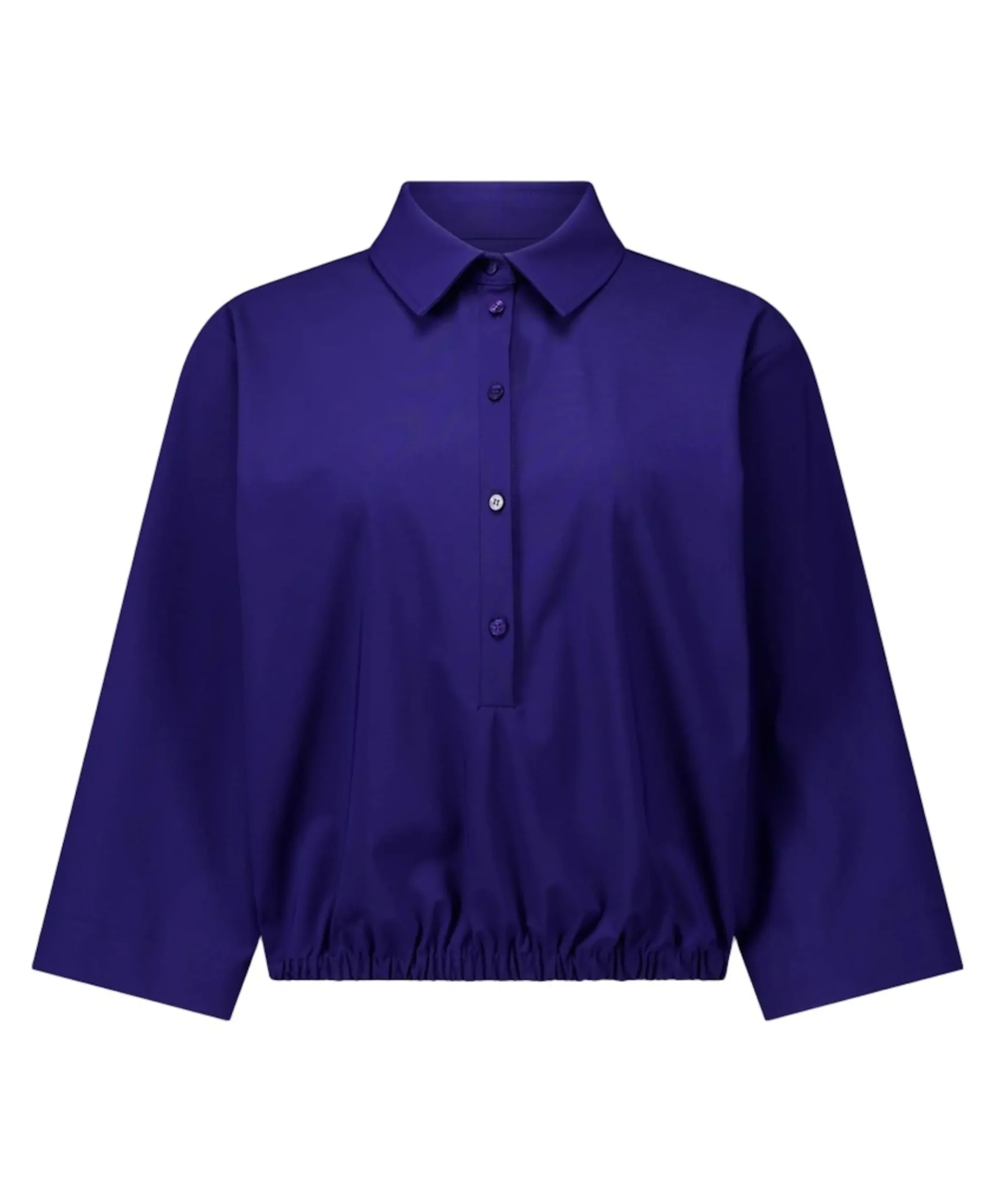Dames blouse blauw