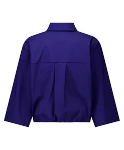 Dames blouse blauw