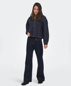 Dames blouse blauw