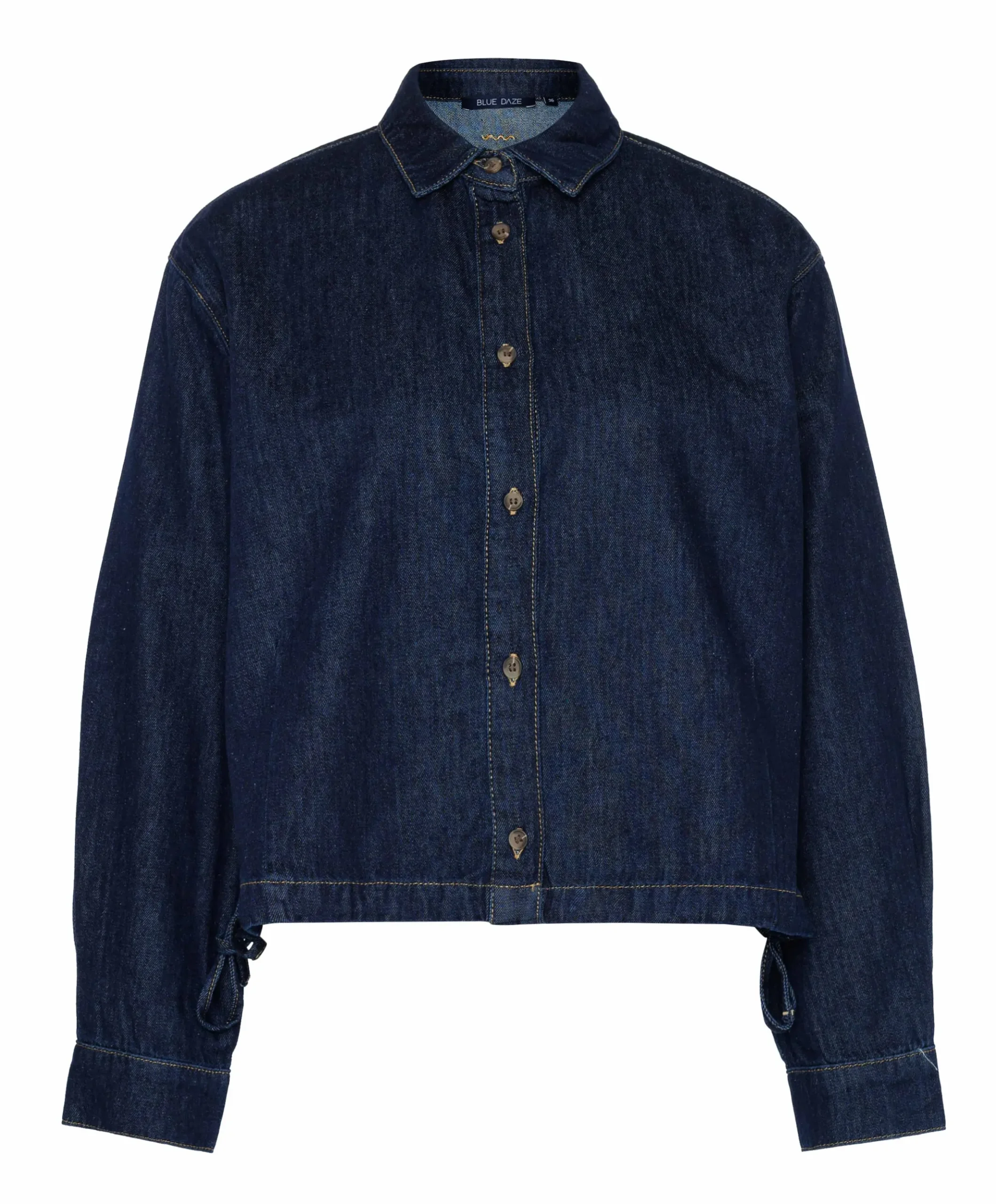 Dames blouse blauw