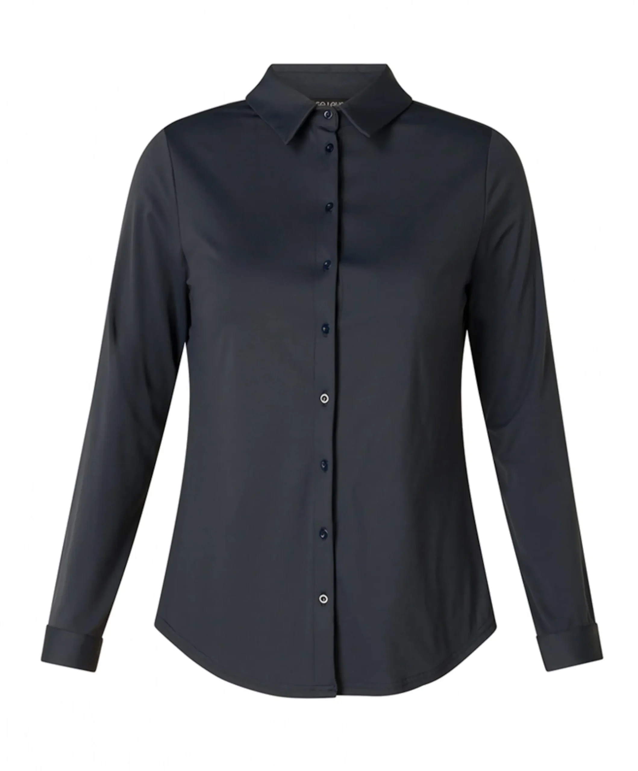Dames blouse blauw