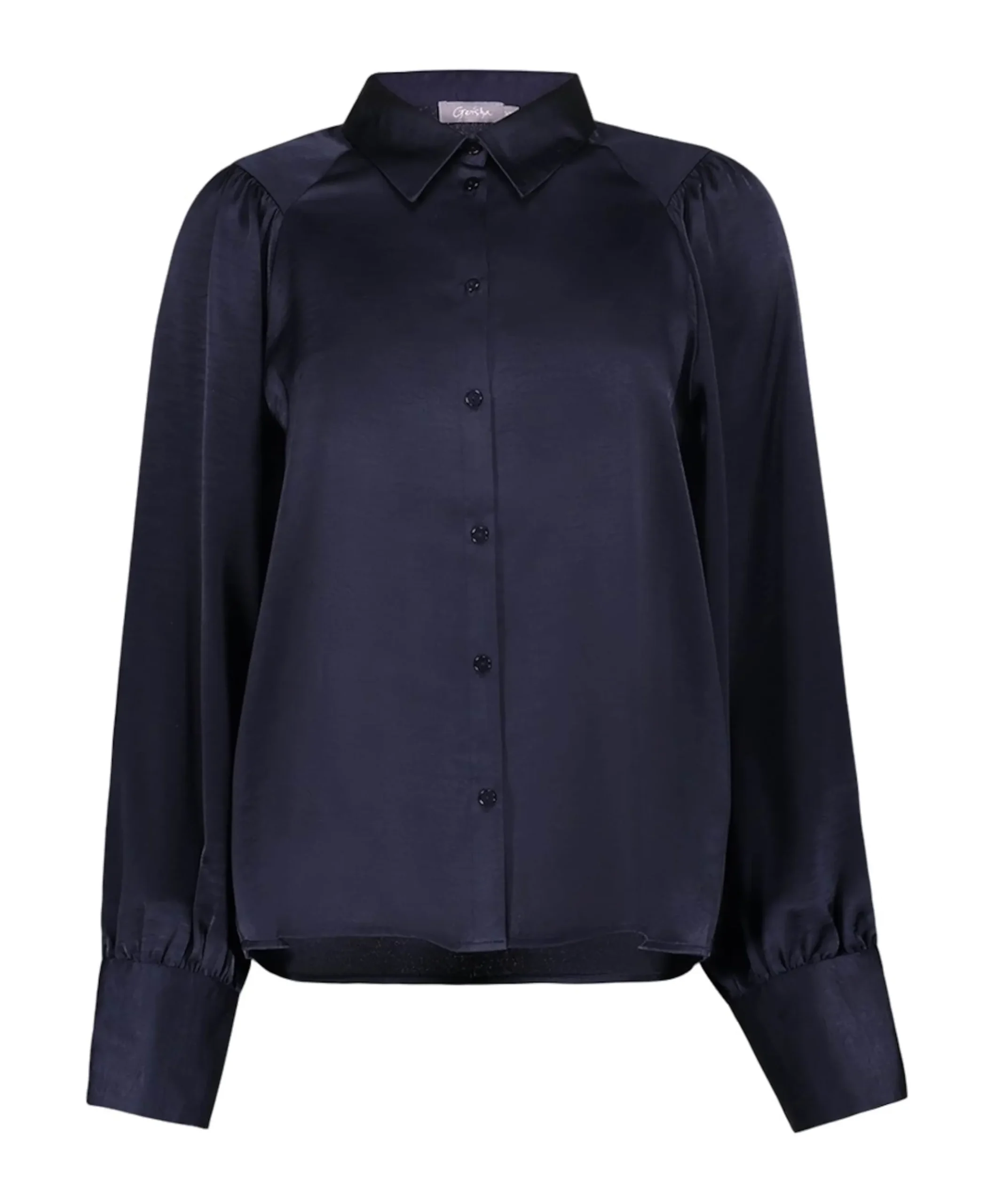 Dames blouse blauw