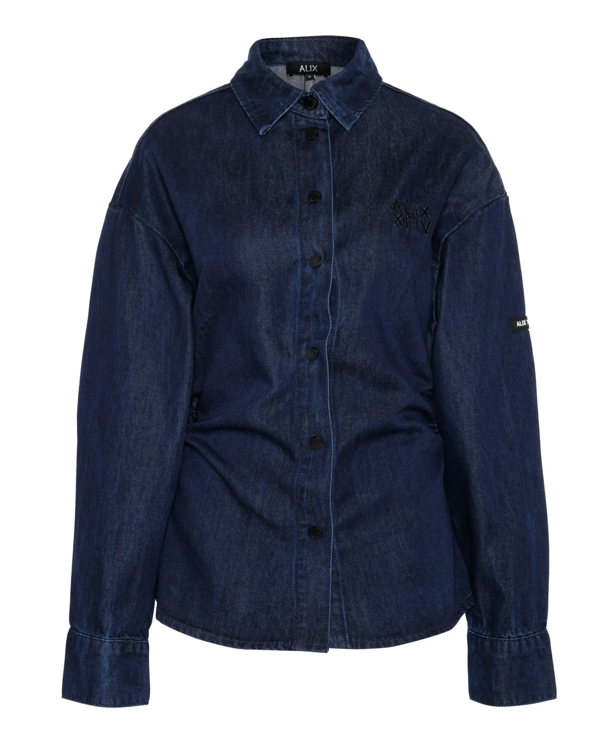 Dames blouse blauw