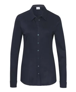 Dames blouse blauw