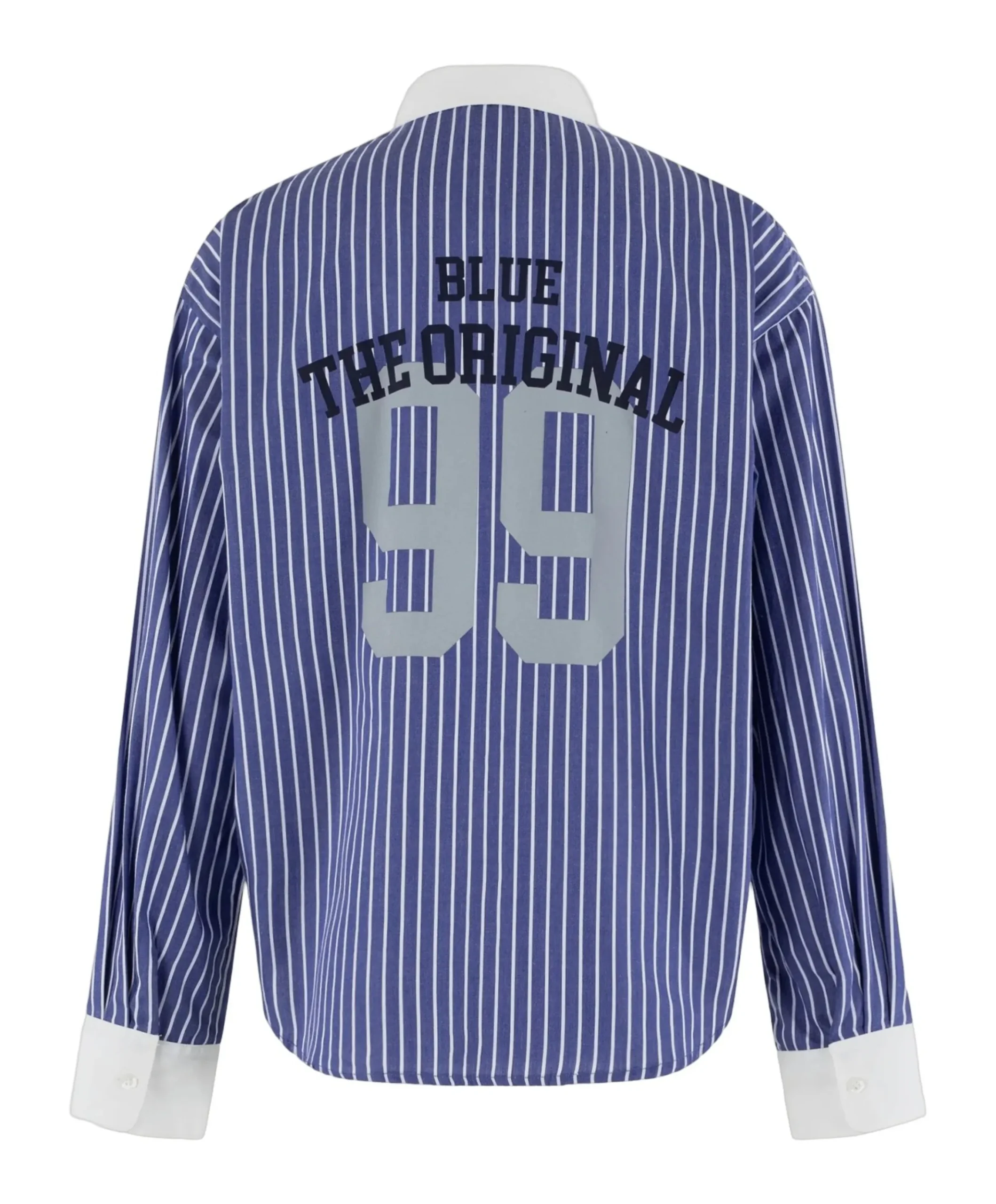 Dames blouse blauw