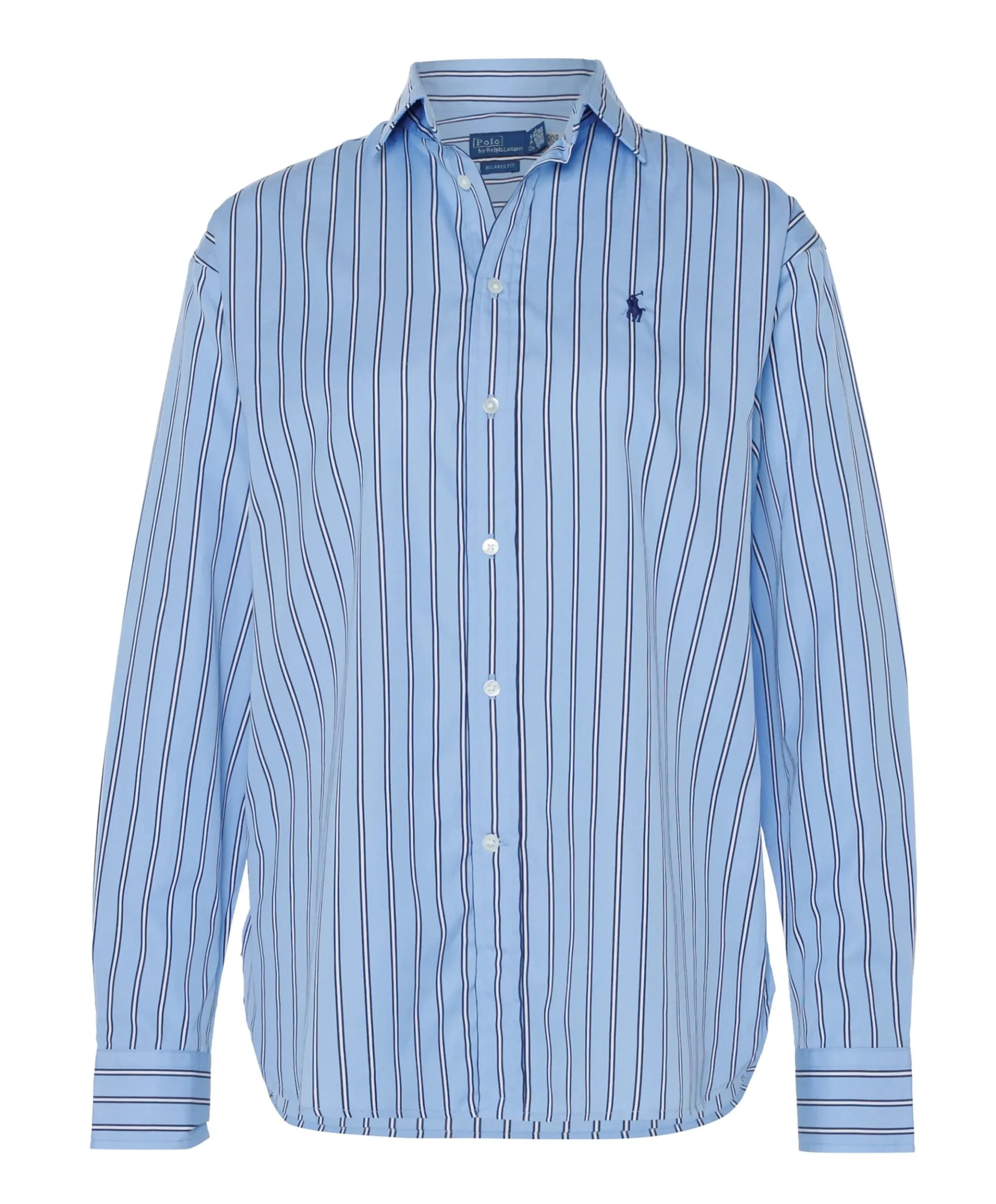 Dames blouse blauw