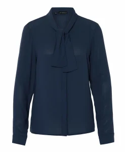 Dames blouse blauw