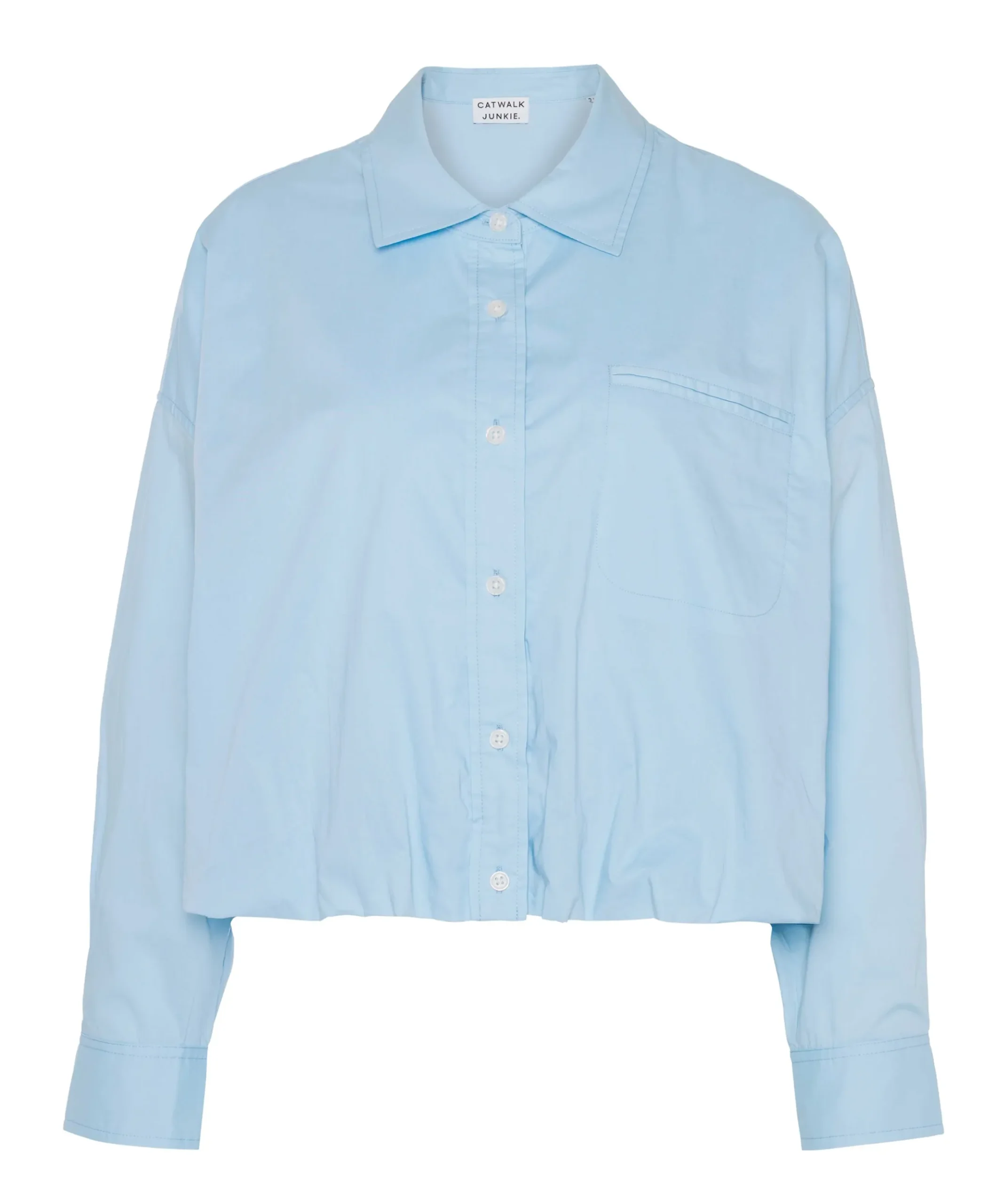 Dames blouse blauw