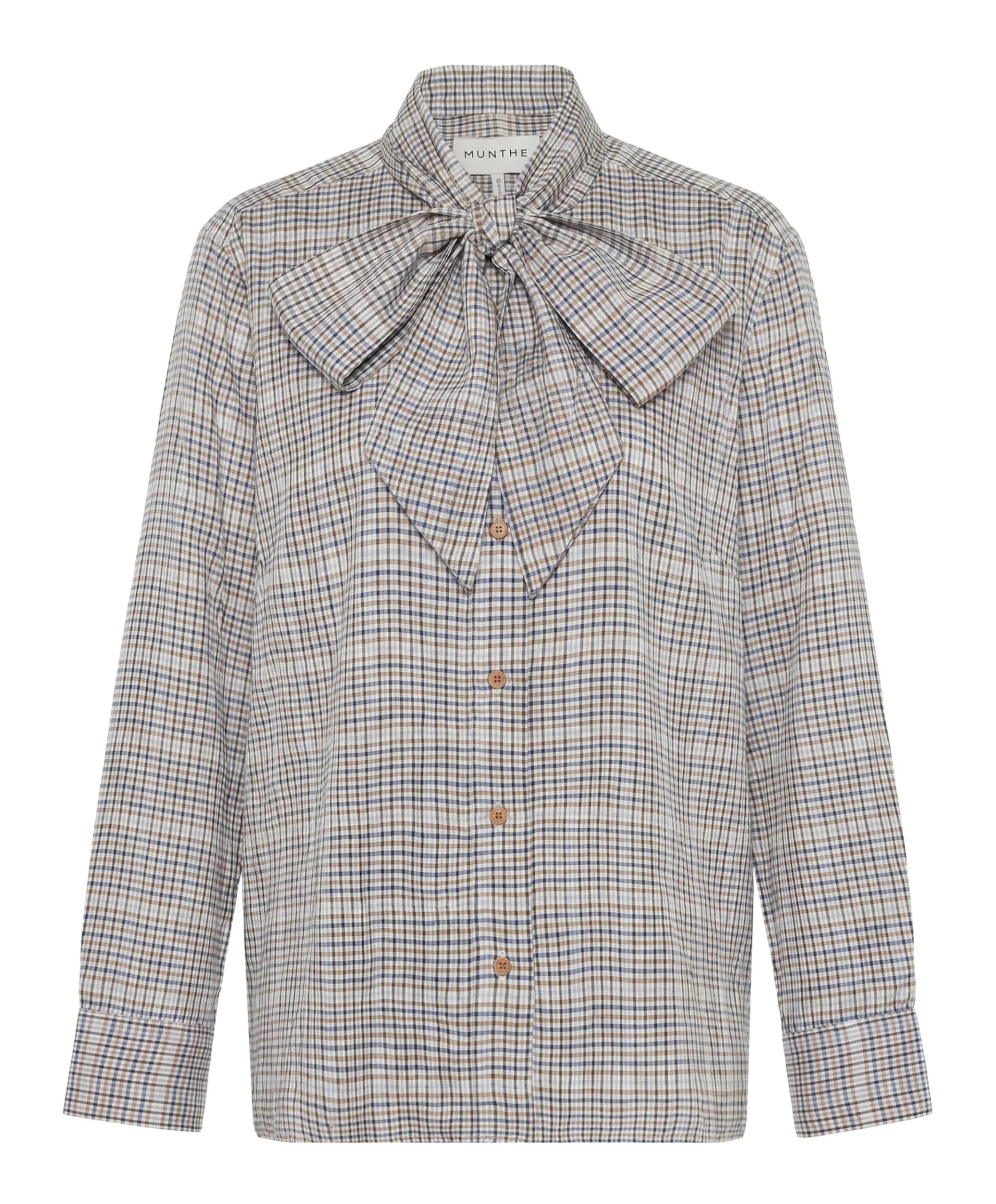 Dames blouse blauw