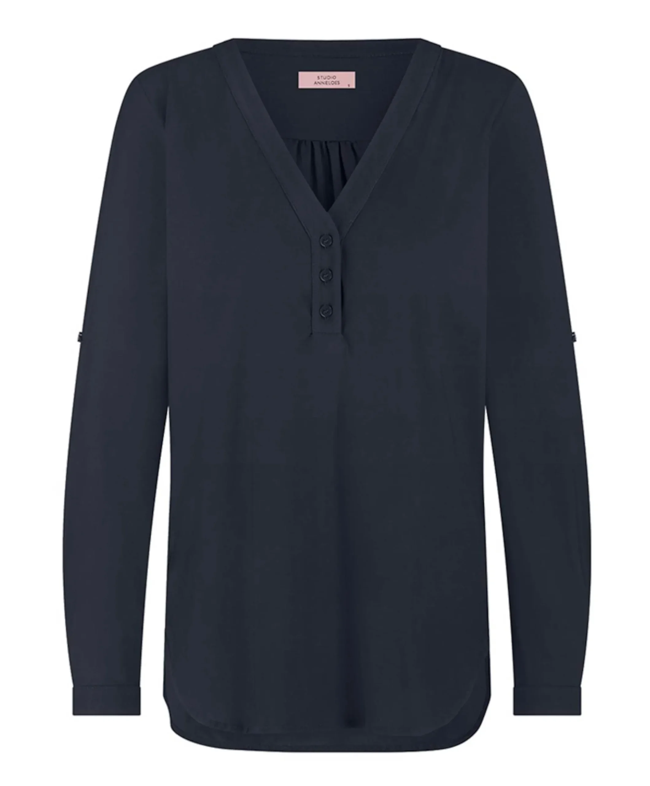 Dames blouse blauw