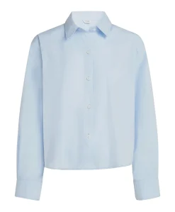 Dames blouse blauw