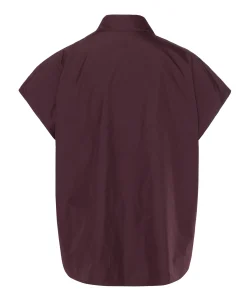 Dames blouse bordeaux